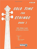 Solo Time for Strings, Book 3