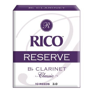 Rico Reserve Classic Bb Clarinet Reeds (box of 10)