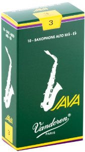 Vandoren Java Alto Sax Reeds (box of 10)