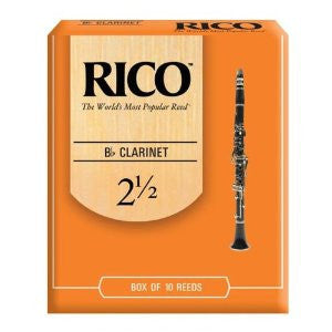Rico Bb Clarinet Reeds (box of 10)