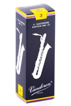 Vandoren Traditional Bari Sax Reeds (box of 5)