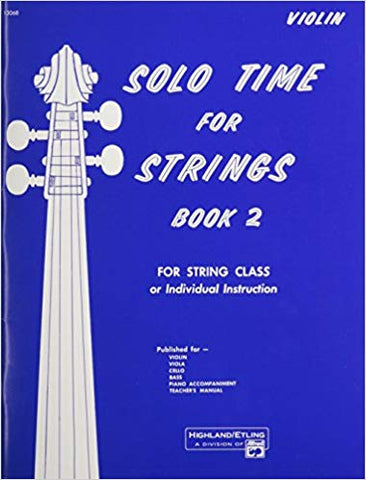 Solo Time for Strings, Book 2