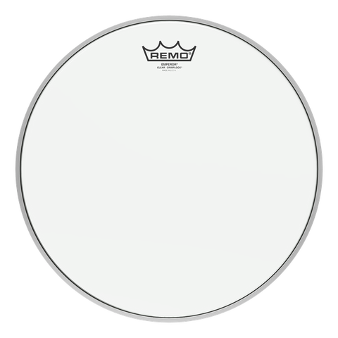 Remo Emperor Clear Crimplock Tenor Marching Heads