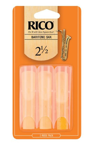 Rico Baritone Sax Reeds (3 pack)