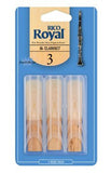 Rico Royal Bb Clarinet Reeds (3 pack)