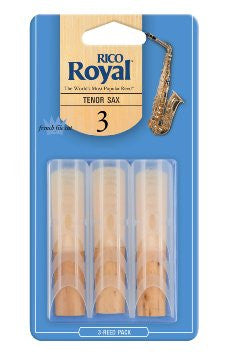 Rico Royal Tenor Sax Reeds (3 pack)