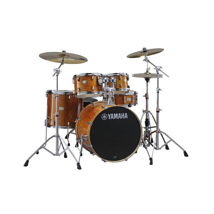 Yamaha Stage Custom Birch 5 Piece Drumset w/ 780 Hardware (20" Bass, 10"/12"/14" Toms, 14x5.5" Snare)