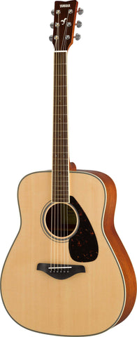 Yamaha FG820 Dreadnought Acoustic Guitar in Natural