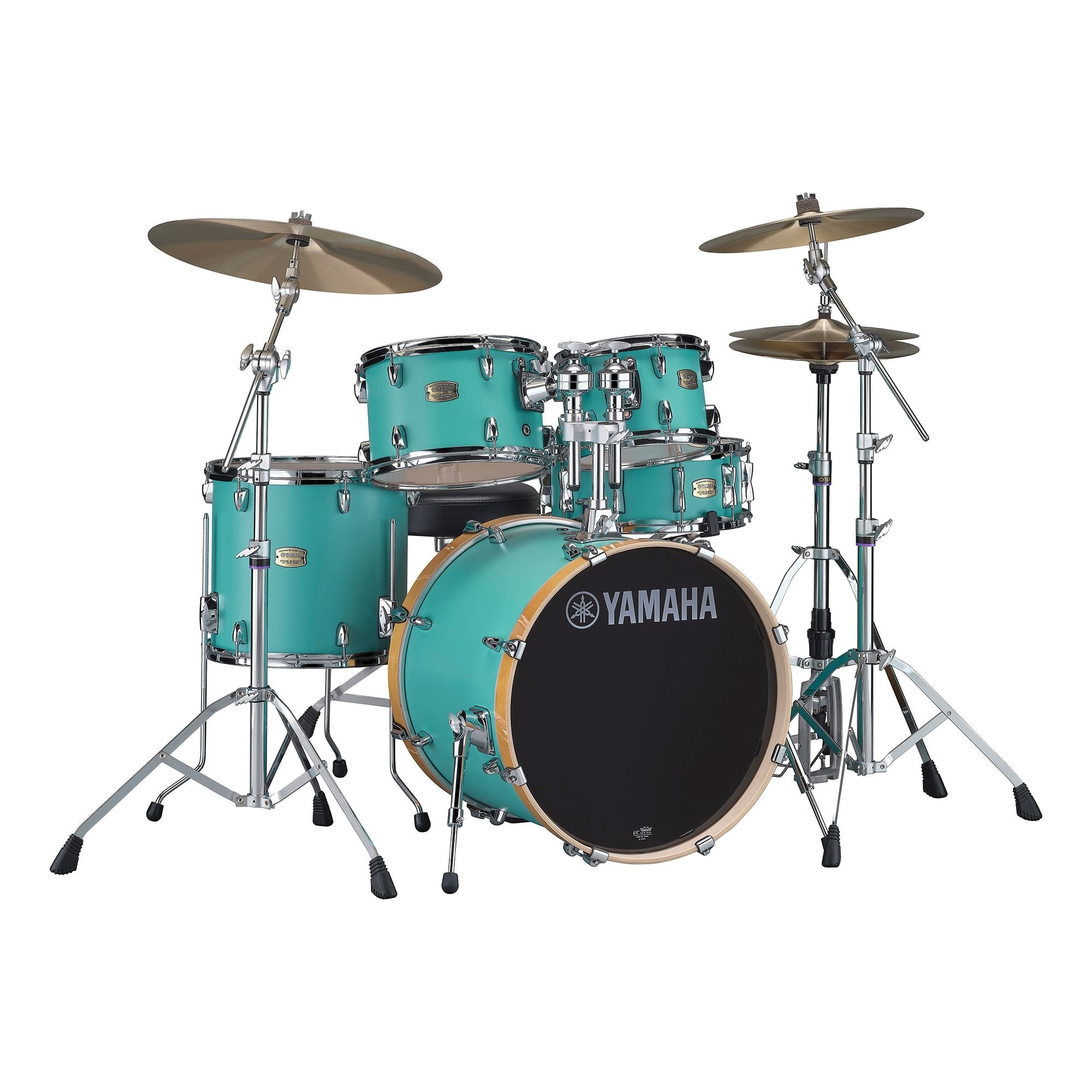 Yamaha Stage Custom Birch 5 Piece Drumset w/ 780 Hardware (22" Bass, 10"/12"/16" Toms, 14x5.5" Snare)