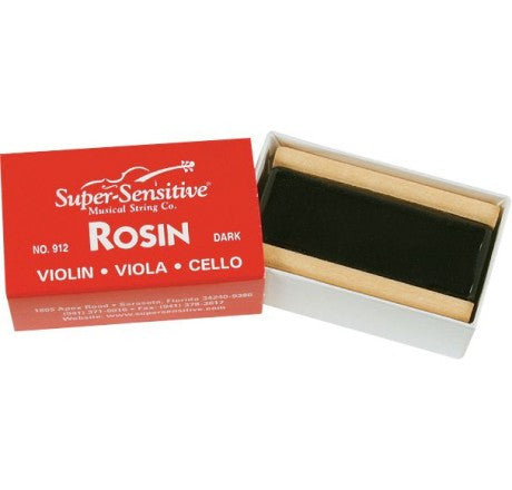Super Sensitive Original Dark Rosin for Violin Viola & Cello