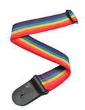 D’Addario Guitar Strap: Polypropylene - Rainbow