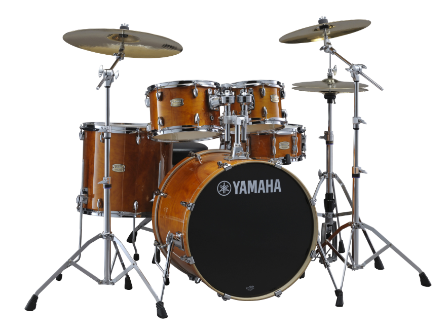 Yamaha Stage Custom Birch 5 Piece Drumset w/ 780 Hardware (22" Bass, 10"/12"/16" Toms, 14x5.5" Snare)