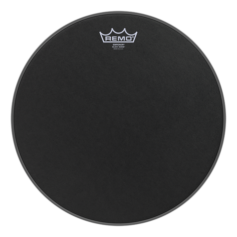 Remo Batter Black Suede Emperor Combo Drum Head