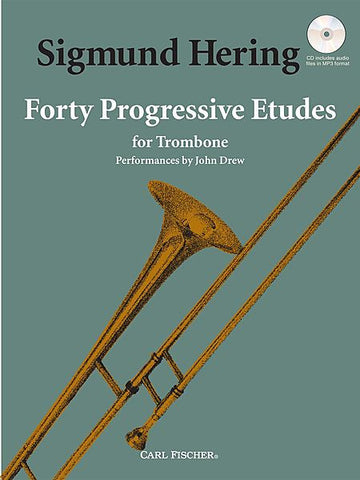 40 Progressive Etudes For Trombone