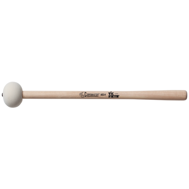 Marching bass drum deals sticks