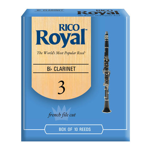 Rico Royal Bb Clarinet Reeds (box of 10)
