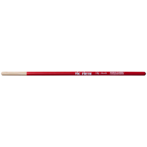 Vic Firth World Classic®- Alex Acuña "Conquistador" (Red) Timbale Sticks