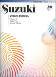 Suzuki Violin School, Revised Edition w/ CD