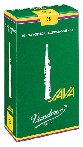 Vandoren Java Soprano Sax Reeds (box of 10)